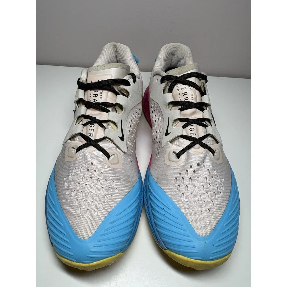 Nike Zoom Terra Kiger 5 Women's Trail Running Shoes Orewood Pink Blue‎ - Size 7